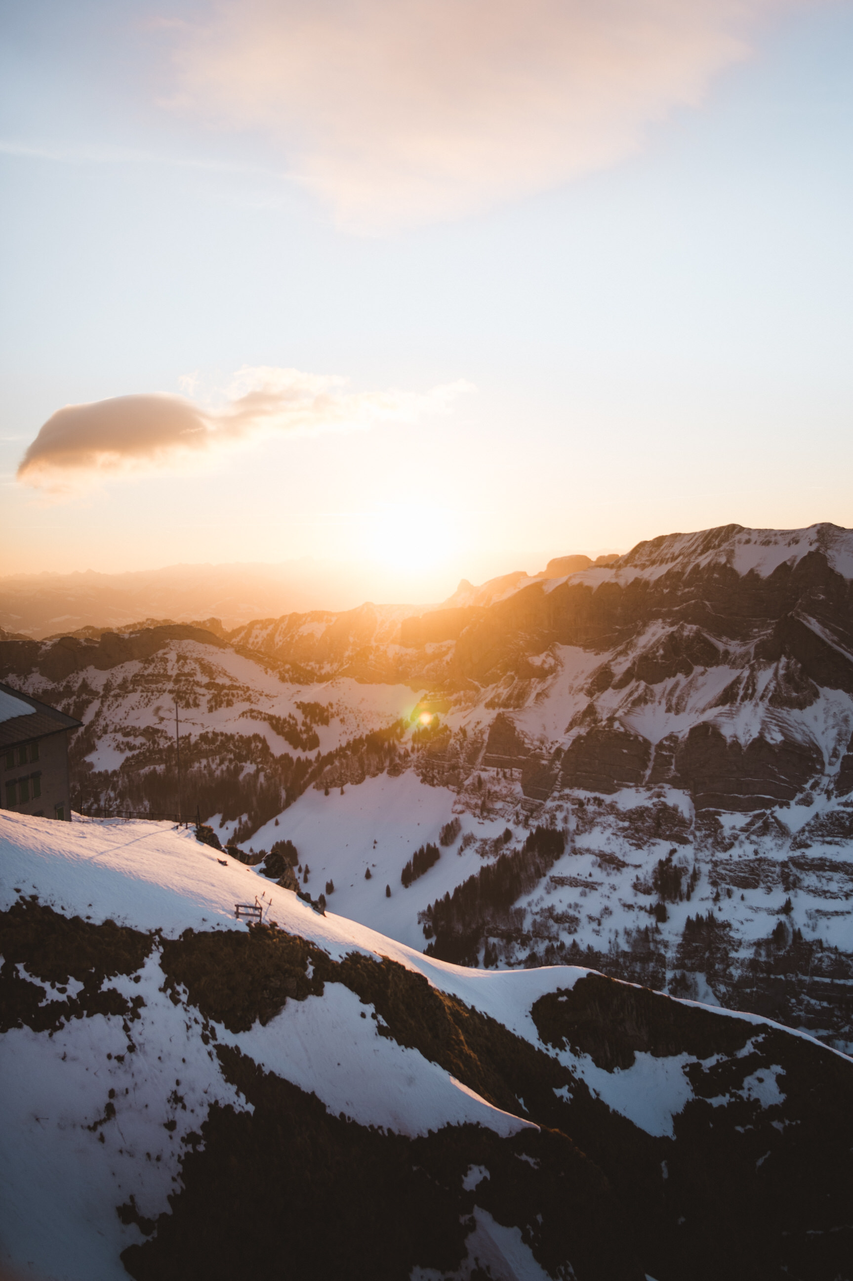 photo of winter hike